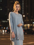 BAJU KURUNG PAHANG MODEN MELVEEN (SKY BLUE)